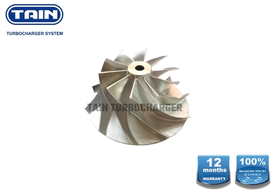 VW/Skoda OCTAVIA TDI 4Motion-এর জন্য 10 Blade Billet Turbo Compressor Wheel Upgrade